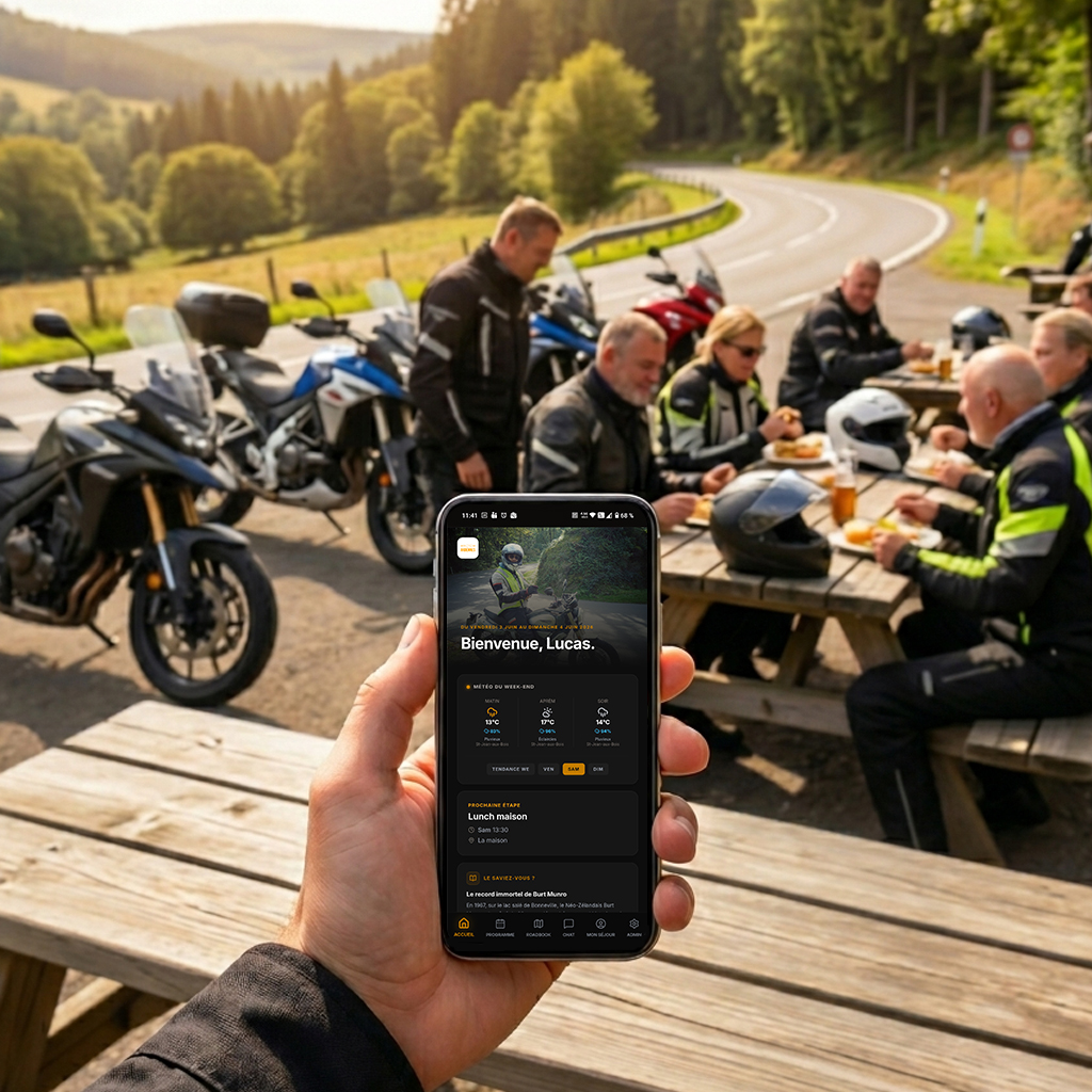 Moto Ardennes app